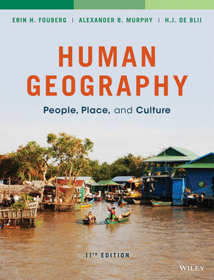Human Geography: People, Place, and Culture, 11th Edition Book Cover